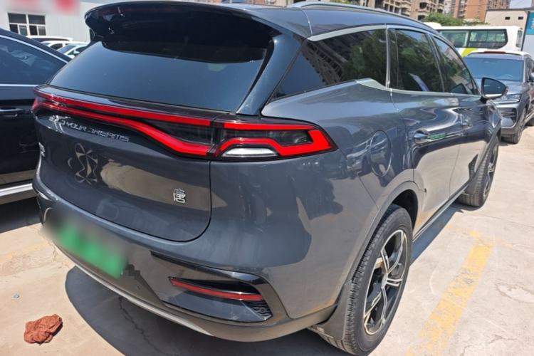 Used BYD Tang New Energy 2021 DM-i 112KM Prestige Model Rear Right 45 Deg