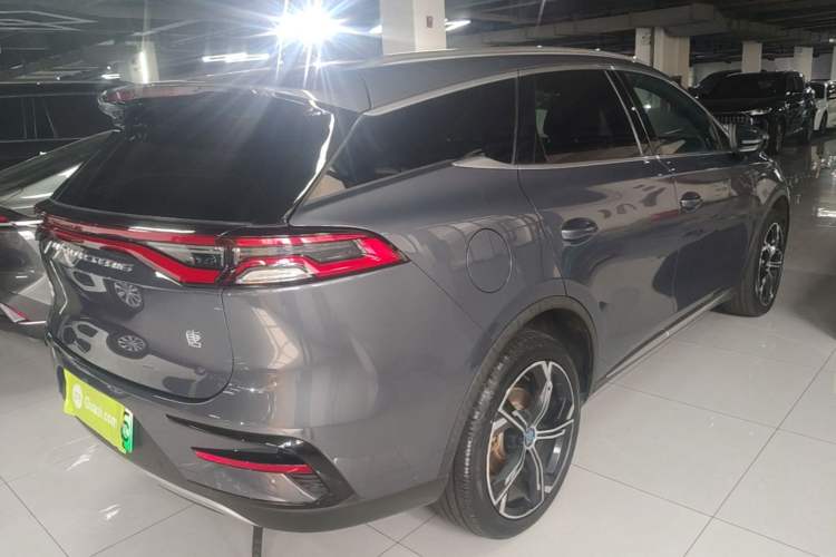 Used BYD Tang New Energy 2021 DM-i 112KM Prestige Model Rear Right 45 Deg