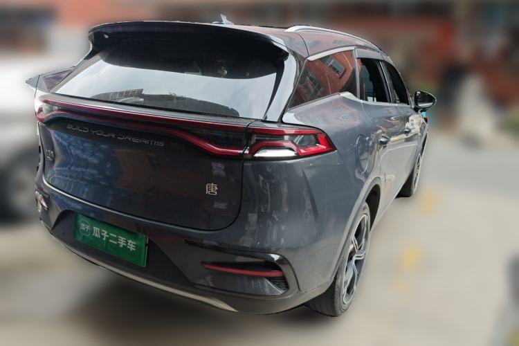 Used BYD Tang New Energy 2021 DM-i 112KM Prestige Model Rear Right 45 Deg