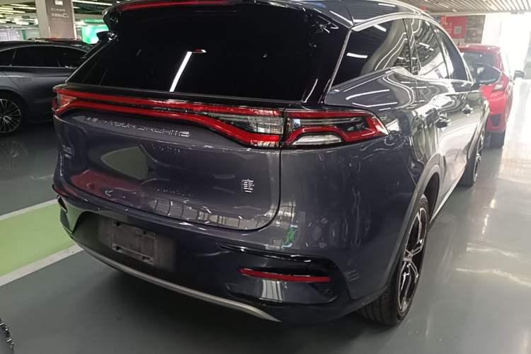 Used BYD Tang New Energy 2021 DM-i 112KM Prestige Model Rear Right 45 Deg
