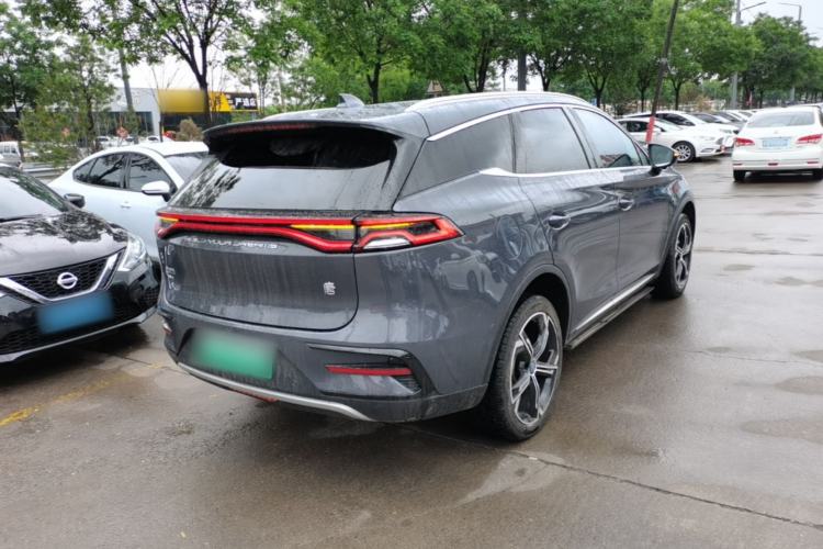 Used BYD Tang New Energy 2021 DM-i 112KM Prestige Model Rear Right 45 Deg