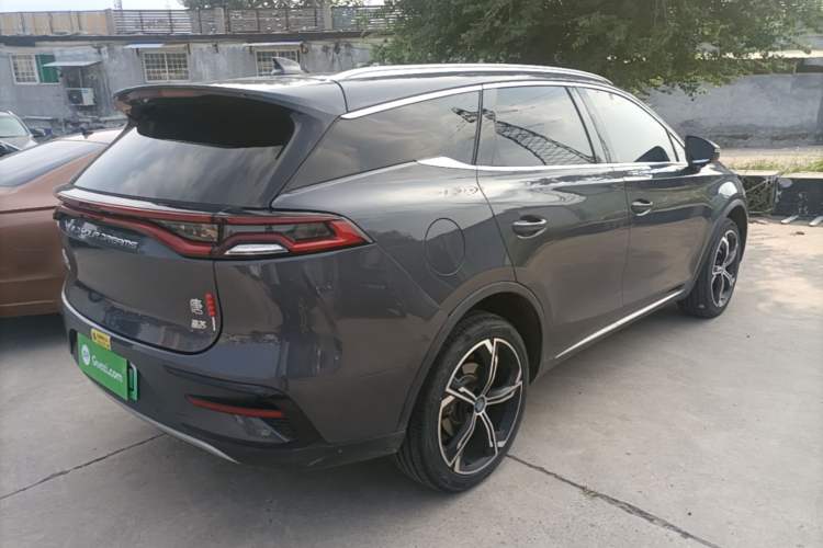 Used BYD Tang New Energy 2021 DM-i 112KM Prestige Model Rear Right 45 Deg