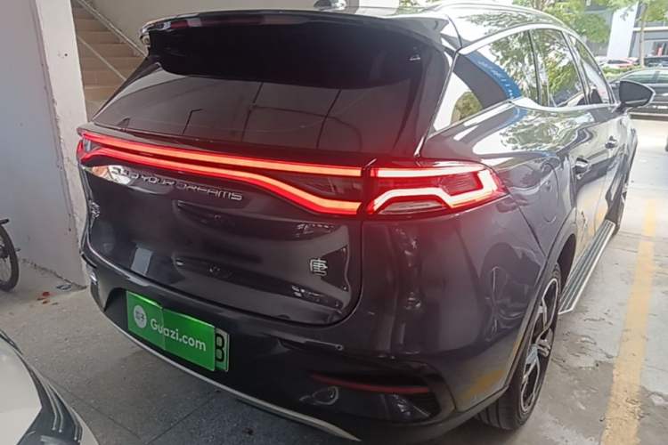 Used BYD Tang New Energy 2021 DM-i 112KM Prestige Model Rear Right 45 Deg