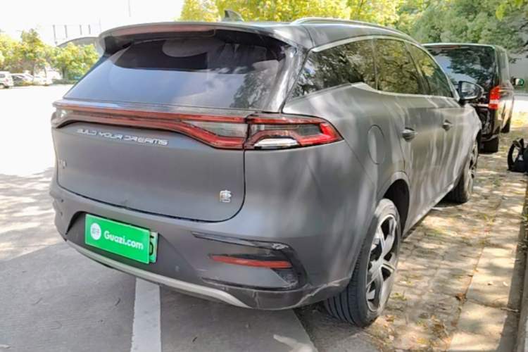 Used BYD Tang New Energy 2021 DM-i 112KM Prestige Model Rear Right 45 Deg