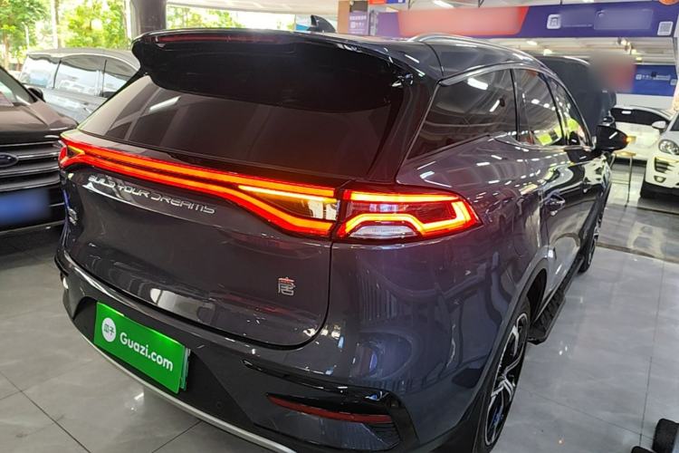 Used BYD Tang New Energy 2021 DM-i 112KM Prestige Model Rear Right 45 Deg