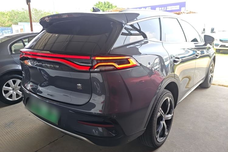Used BYD Tang New Energy 2021 DM-i 112KM Prestige Model Rear Right 45 Deg