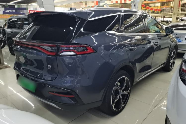 Used BYD Tang New Energy 2021 DM-i 112KM Prestige Model Rear Right 45 Deg