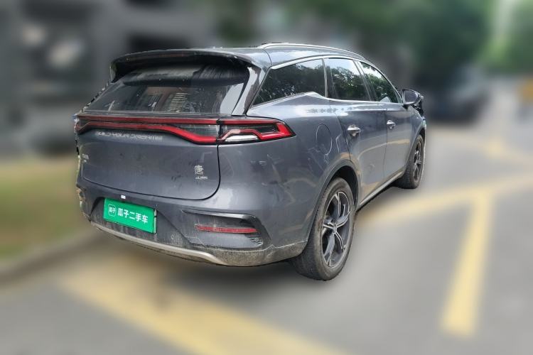 Used BYD Tang New Energy 2021 DM 2.0T Four-Wheel Drive High-Performance Luxury Model Rear Right 45 Deg