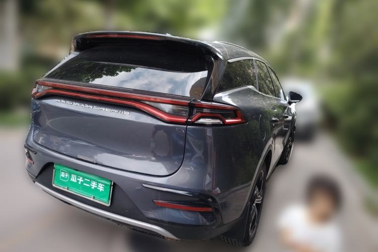Used BYD Tang New Energy 2021 DM-i 112KM Prestige Model Rear Right 45 Deg