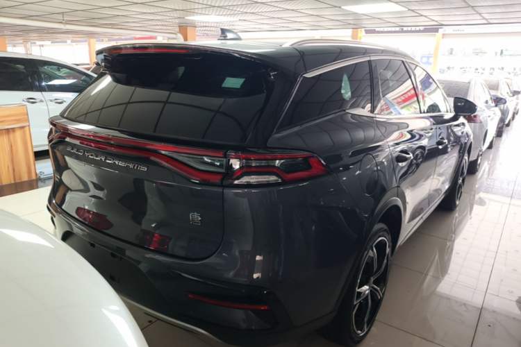 Used BYD Tang New Energy 2021 DM-i 112KM Prestige Model Rear Right 45 Deg