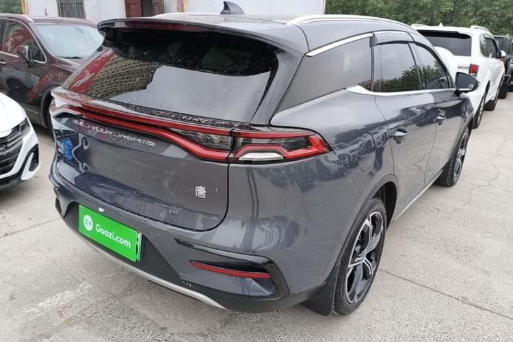 Used BYD Tang New Energy 2021 DM-i 112KM Prestige Model Rear Right 45 Deg