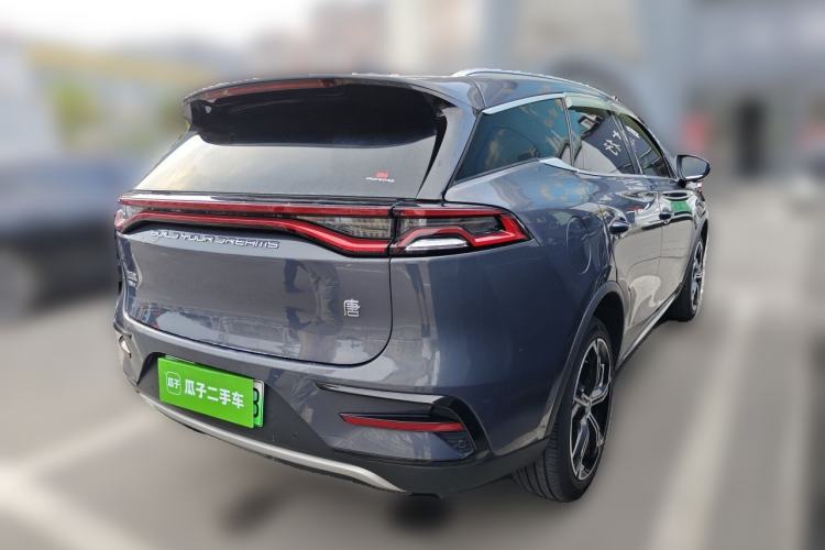 Used BYD Tang New Energy 2021 DM-i 112KM Prestige Model Rear Right 45 Deg
