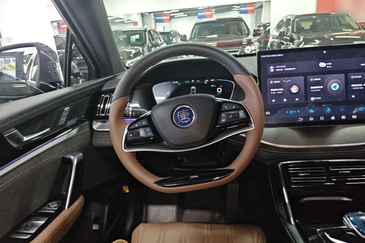 Used BYD Tang New Energy 2021 DM-i 112KM Prestige Model Steering Wheel