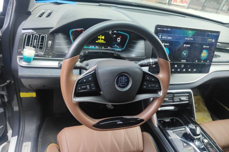 Used BYD Tang New Energy 2021 DM 2.0T Four-Wheel Drive High-Performance Flagship Model Steering Wheel