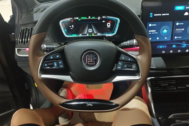 Used BYD Tang New Energy 2021 DM-i 112KM Prestige Model Steering Wheel