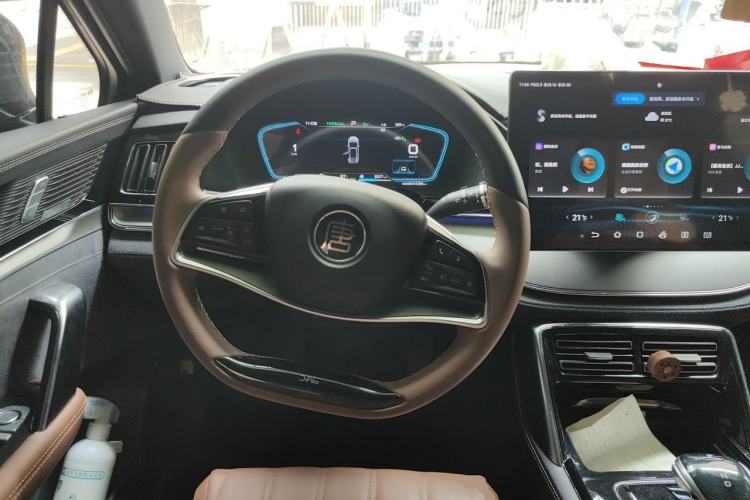 Used BYD Tang New Energy 2021 DM-i 112KM Prestige Model Steering Wheel
