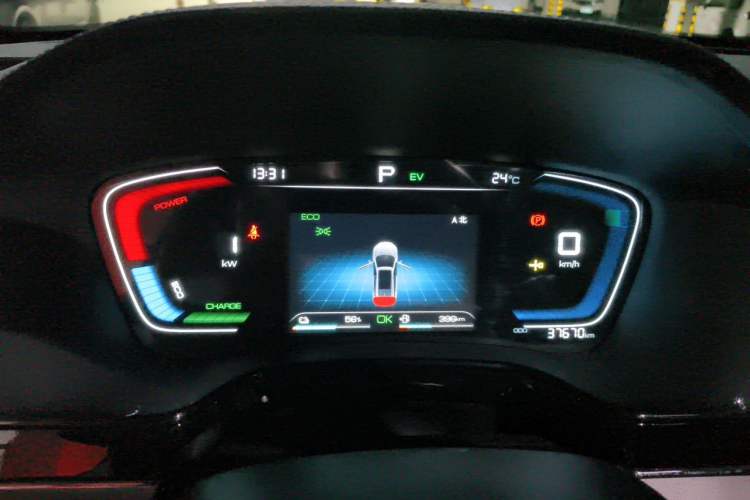 Used BYD Tang New Energy 2021 DM-i 112KM Prestige Model Instrument Cluster