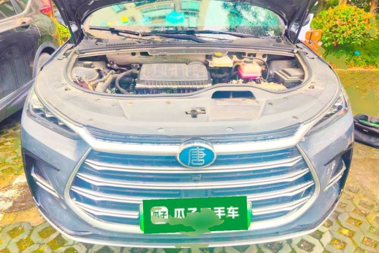 Used BYD Tang New Energy 2021 DM 2.0T Four-Wheel Drive High-Performance Luxury Model Engine Bay