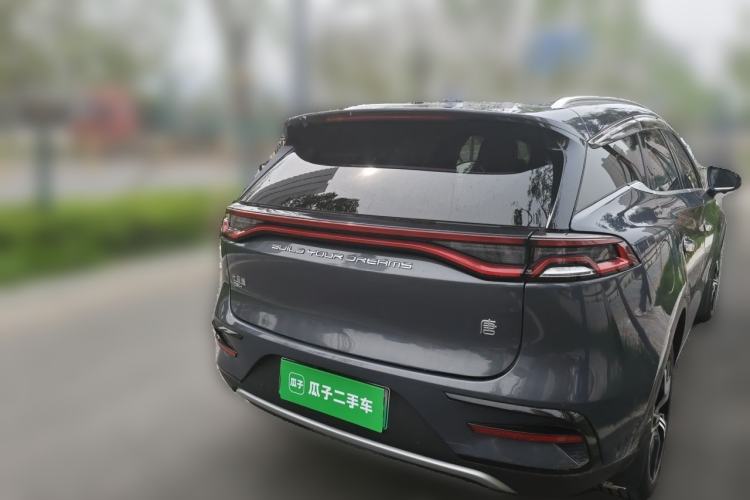 Used BYD Tang New Energy 2021 DM-i 112KM Prestige Model Rear Right 45 Deg