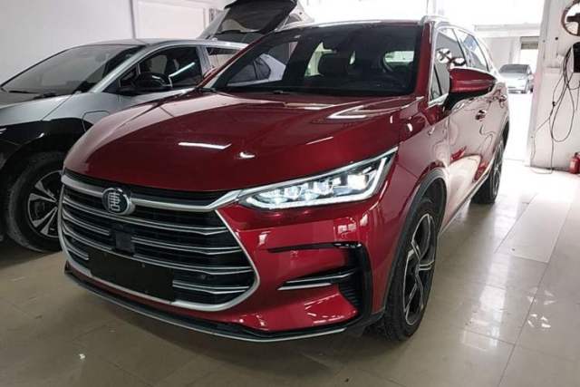 Used BYD Tang New Energy 2021 DM 2.0T Four-Wheel Drive High-Performance Luxury Model