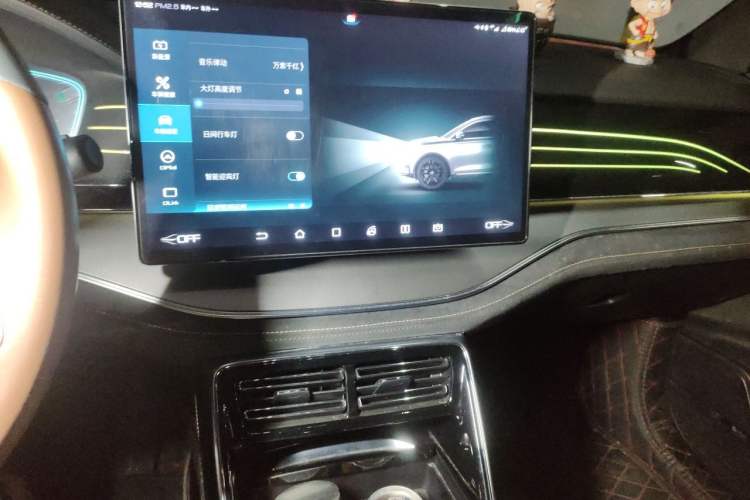 Used BYD Tang New Energy 2021 DM 2.0T Four-Wheel Drive High-Performance Flagship Model Audio And AC Panel