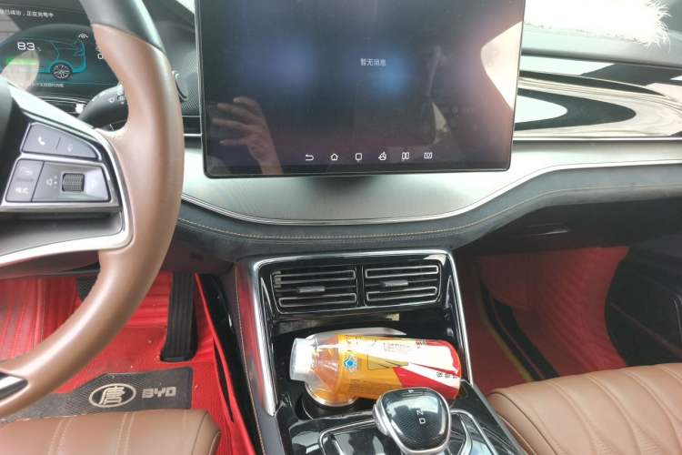Used BYD Tang New Energy 2021 DM-i 112KM Prestige Model Audio And AC Panel