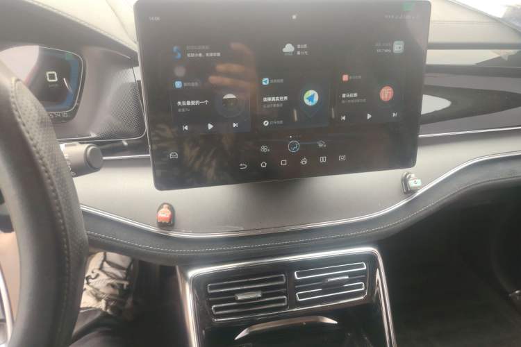 Used BYD Tang New Energy 2021 DM-i 112KM Prestige Model Audio And AC Panel