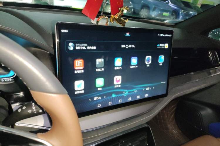 Used BYD Tang New Energy 2021 DM 2.0T Four-Wheel Drive Performance Edition Prestige Model Audio And AC Panel