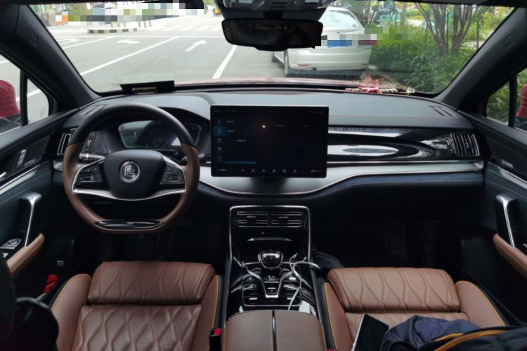 Used BYD Tang New Energy 2021 DM-i 112KM Prestige Model Center Console