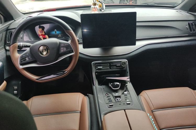 Used BYD Tang New Energy 2021 DM 2.0T Four-Wheel Drive Performance Edition Prestige Model Center Console