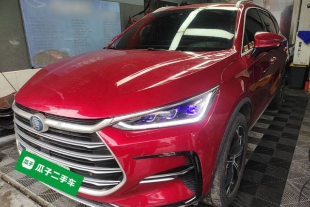 Used BYD Tang New Energy 2021 DM 2.0T Four-Wheel Drive High-Performance Luxury Model