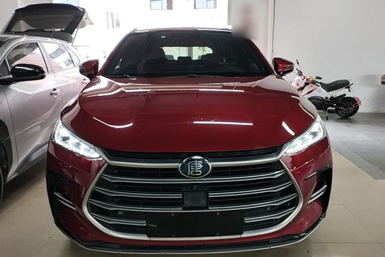Used BYD Tang New Energy 2021 DM 2.0T Four-Wheel Drive High-Performance Luxury Model Front