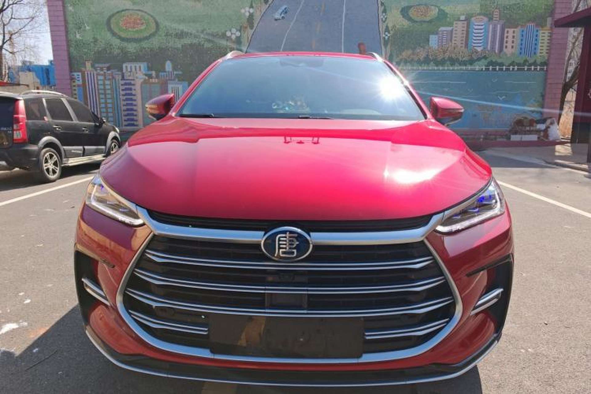 Used BYD Tang New Energy 2021 DM 2.0T Four-Wheel Drive High-Performance Flagship Model Front