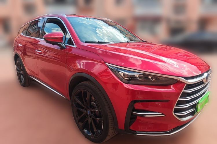 Used BYD Tang New Energy 2021 DM 2.0T Four-Wheel Drive High-Performance Flagship Model Front Right 45 Deg