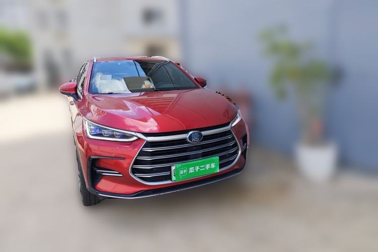 Used BYD Tang New Energy 2021 DM 2.0T Four-Wheel Drive High-Performance Flagship Model Front Right 45 Deg