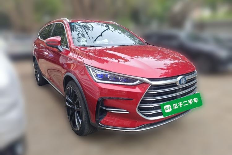 Used BYD Tang New Energy 2021 DM 2.0T Four-Wheel Drive High-Performance Flagship Model Front Right 45 Deg