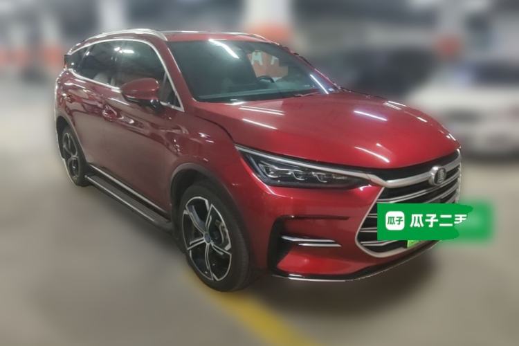 Used BYD Tang New Energy 2021 DM-i 112KM Prestige Model Front Right 45 Deg