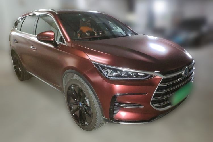 Used BYD Tang New Energy 2021 DM 2.0T Four-Wheel Drive High-Performance Flagship Model Front Right 45 Deg
