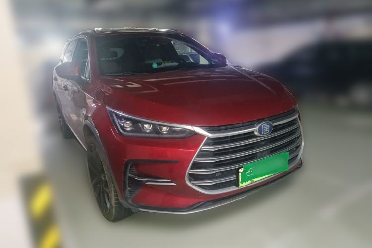 Used BYD Tang New Energy 2021 DM 2.0T Four-Wheel Drive High-Performance Flagship Model Front Right 45 Deg