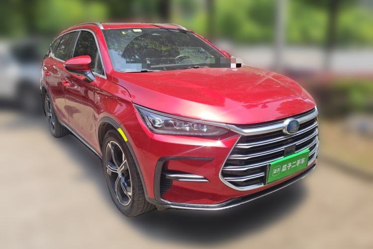 Used BYD Tang New Energy 2021 DM-i 112KM Prestige Model Front Right 45 Deg