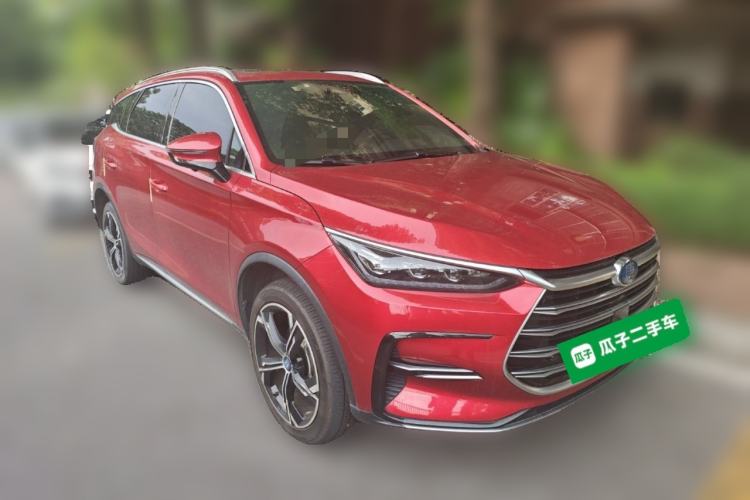 Used BYD Tang New Energy 2021 DM-i 112KM Prestige Model Front Right 45 Deg