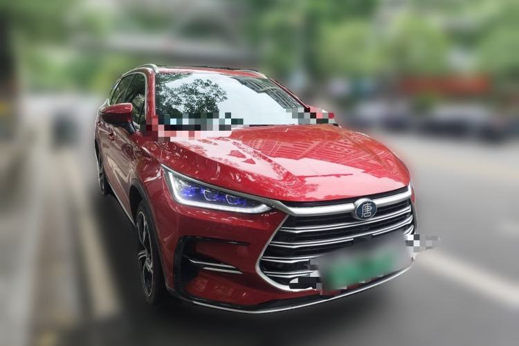 Used BYD Tang New Energy 2021 DM-i 112KM Prestige Model Front Right 45 Deg