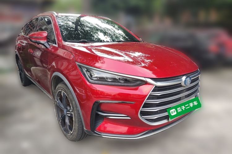 Used BYD Tang New Energy 2021 DM 2.0T Four-Wheel Drive Performance Edition Prestige Model Front Right 45 Deg