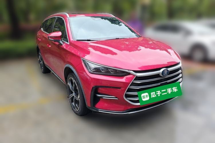 Used BYD Tang New Energy 2021 DM-i 112KM Prestige Model Front Right 45 Deg