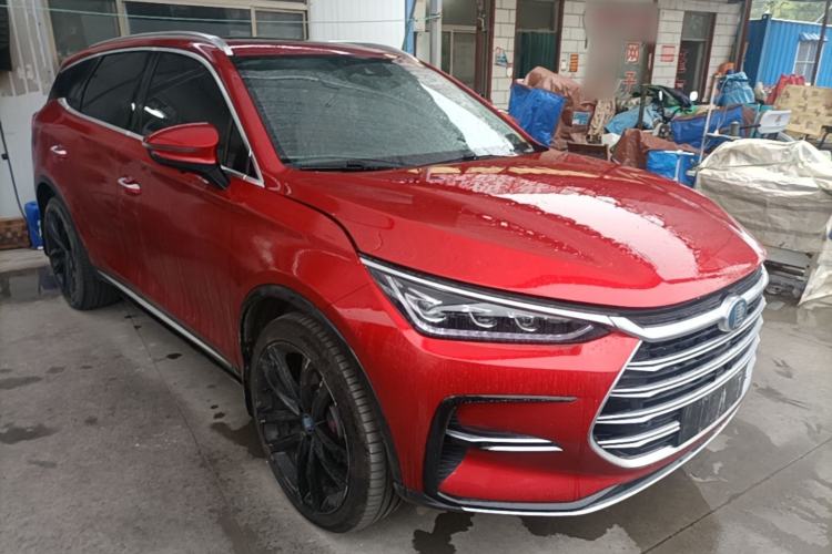 Used BYD Tang New Energy 2021 DM 2.0T Four-Wheel Drive High-Performance Flagship Model Front Right 45 Deg