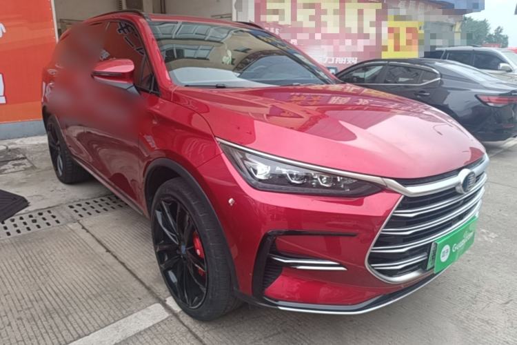 Used BYD Tang New Energy 2021 DM 2.0T Four-Wheel Drive High-Performance Flagship Model Front Right 45 Deg