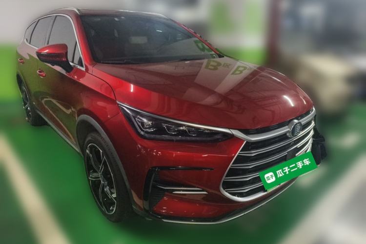 Used BYD Tang New Energy 2021 DM-i 112KM Prestige Model Front Right 45 Deg