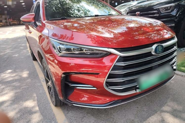 Used BYD Tang New Energy 2021 DM 2.0T Four-Wheel Drive Performance Edition Prestige Model Front Right 45 Deg