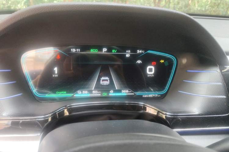 Used BYD Tang New Energy 2021 DM 2.0T Four-Wheel Drive High-Performance Flagship Model Instrument Cluster