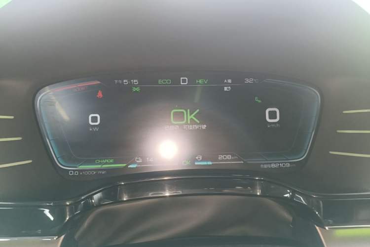 Used BYD Tang New Energy 2021 DM 2.0T Four-Wheel Drive High-Performance Flagship Model Instrument Cluster
